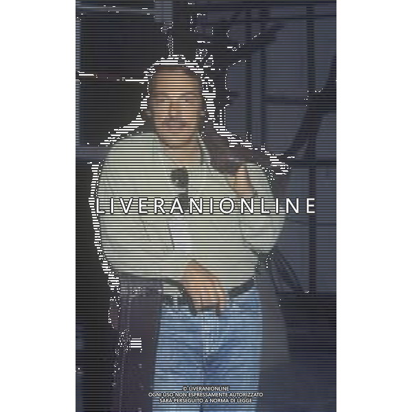 DIAP-RETROSPETTIVA TOQUINHO PSEUDONIMO ANTONIO PECCI FILHO CANTANTE-CHITARRISTA E CANTAUTORE BRASILIANO NELLA FOTO TOQUINHO NELL\'ANNO 1990 A SANREMO AG ALDO LIVERANI SAS 