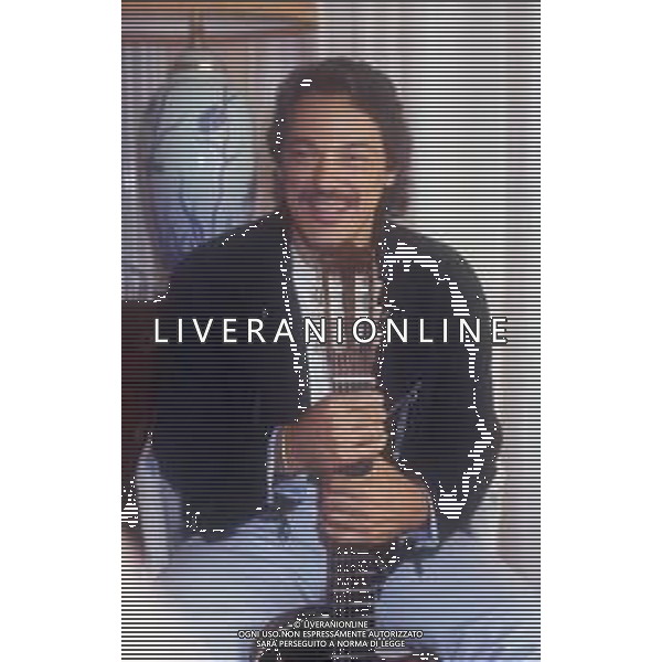 DIAP-RETROSPETTIVA TOQUINHO PSEUDONIMO ANTONIO PECCI FILHO CANTANTE-CHITARRISTA E CANTAUTORE BRASILIANO NELLA FOTO TOQUINHO NELL\'ANNO 1990 A SANREMO AG ALDO LIVERANI SAS 