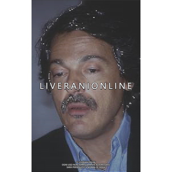 DIAP-RETROSPETTIVA TOQUINHO PSEUDONIMO ANTONIO PECCI FILHO CANTANTE-CHITARRISTA E CANTAUTORE BRASILIANO NELLA FOTO TOQUINHO NELL\'ANNO 1992 A MILANO AG ALDO LIVERANI SAS