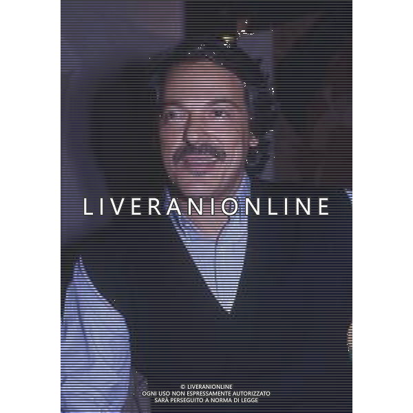 DIAP-RETROSPETTIVA TOQUINHO PSEUDONIMO ANTONIO PECCI FILHO CANTANTE-CHITARRISTA E CANTAUTORE BRASILIANO NELLA FOTO TOQUINHO NELL\'ANNO 1992 A MILANO AG ALDO LIVERANI SAS