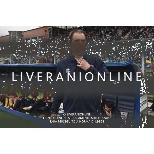 TVRG Como vs Cittadella nella foto Edoardo Gorini allenatore Cittadella Como 01-05-2024 Stadio Giuseppe Sinigaglia Campionato Serie BKT - 36a giornata foto Roberto Garavaglia/Agenzia Aldo Liverani sas