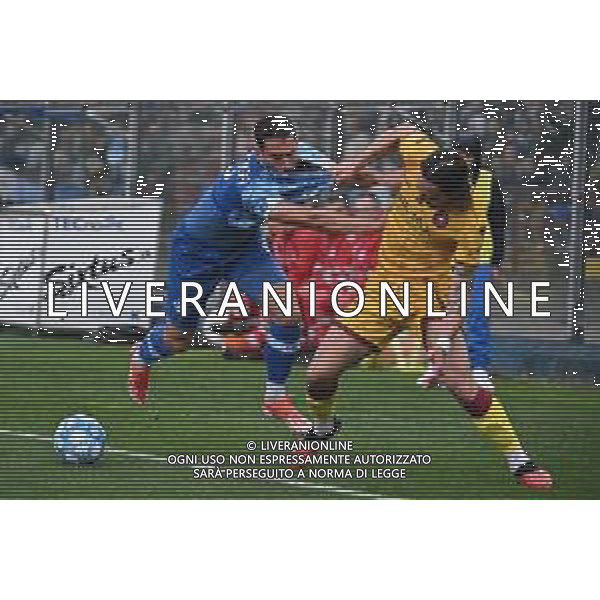 TVRG Como vs Cittadella nella foto Edoardo Goldaniga (Como) e Filippo Pittarello (Cittadella) Como 01-05-2024 Stadio Giuseppe Sinigaglia Campionato Serie BKT - 36a giornata foto Roberto Garavaglia/Agenzia Aldo Liverani sas