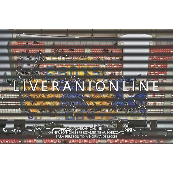 TVEM Supporters of Parma Calcio during the Italian Serie B match SSC Bari vs Parma on May 01, 2024 at the San Nicola stadium in Bari, Italy. Photo by Emmanuele Mastrodonato/agenzia Aldo Liverani sas/ AGENZIA ALDO LIVERANI SAS