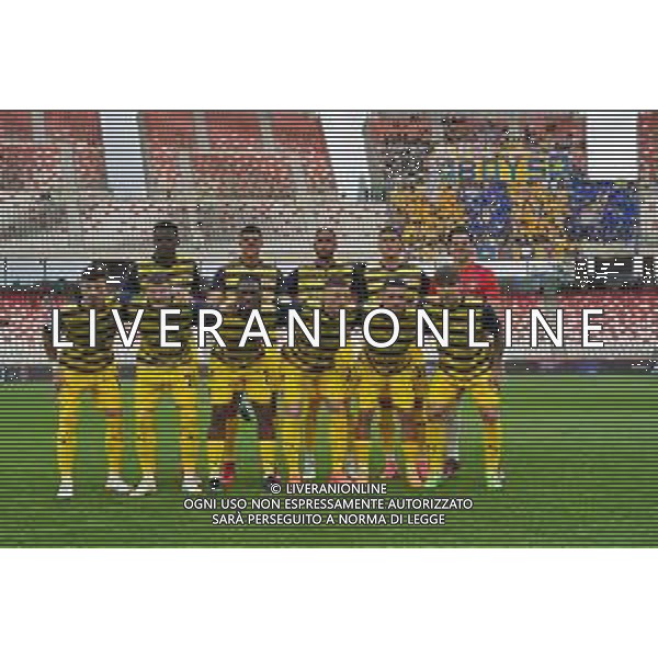 TVEM Parma Calcio team line up during the Italian Serie B match SSC Bari vs Parma on May 01, 2024 at the San Nicola stadium in Bari, Italy. Photo by Emmanuele Mastrodonato/agenzia Aldo Liverani sas/ AGENZIA ALDO LIVERANI SAS