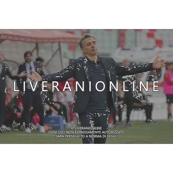 TVEM coach Fabio Pecchia of Parma Calcio during the Italian Serie B match SSC Bari vs Parma on May 01, 2024 at the San Nicola stadium in Bari, Italy. Photo by Emmanuele Mastrodonato/agenzia Aldo Liverani sas/ AGENZIA ALDO LIVERANI SAS