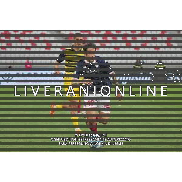 TVEM Mattia Aramu of SSC Bari and Anthony Partipilo of Parma Calcio during the Italian Serie B match SSC Bari vs Parma on May 01, 2024 at the San Nicola stadium in Bari, Italy. Photo by Emmanuele Mastrodonato/agenzia Aldo Liverani sas/ AGENZIA ALDO LIVERANI SAS