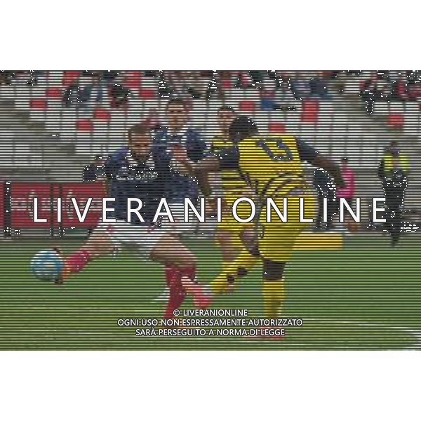 TVEM Ange-Yoan Bonny of Parma Calcio scores a goal of 0-1 during the Italian Serie B match SSC Bari vs Parma on May 01, 2024 at the San Nicola stadium in Bari, Italy. Photo by Emmanuele Mastrodonato/agenzia Aldo Liverani sas/ AGENZIA ALDO LIVERANI SAS