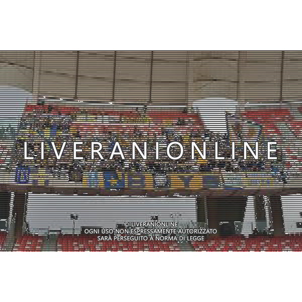TVEM Supporters of Parma Calcio during the Italian Serie B match SSC Bari vs Parma on May 01, 2024 at the San Nicola stadium in Bari, Italy. Photo by Emmanuele Mastrodonato/agenzia Aldo Liverani sas / AGENZIA ALDO LIVERANI SAS