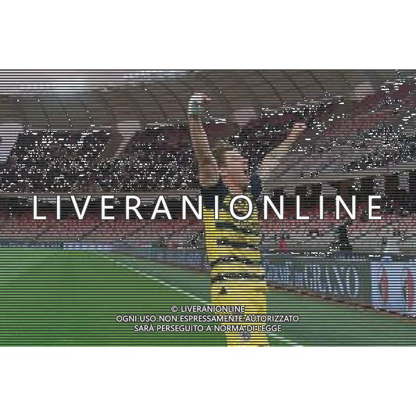 TVEM Adrian Bernabé of Parma Calcio are celebrating their mathematical promotion to Serie A at the end of the Serie B match on the SSC Bari field in Bari, Italy, on May 1, 2024. Photo by Emmanuele Mastrodonato/agenzia Aldo Liverani sas / AGENZIA ALDO LIVERANI SAS