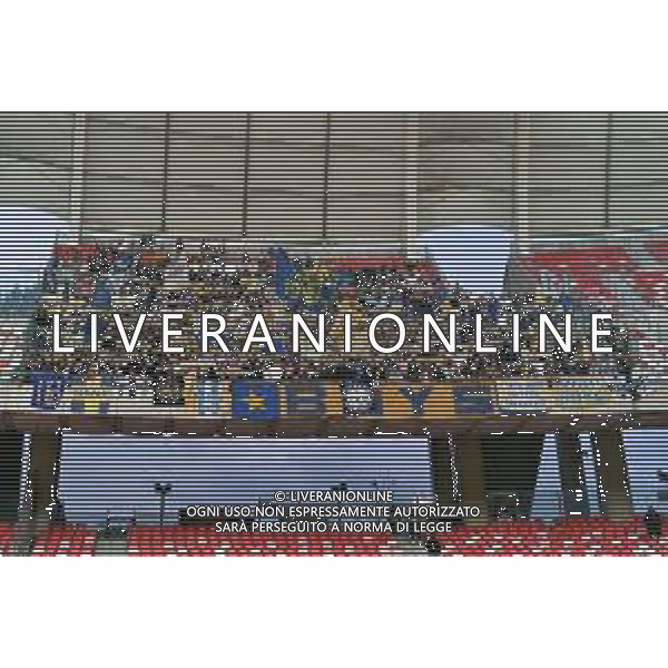 TVEM Supporters of Parma Calcio during the Italian Serie B match SSC Bari vs Parma on May 01, 2024 at the San Nicola stadium in Bari, Italy. Photo by Emmanuele Mastrodonato/agenzia Aldo Liverani sas / AGENZIA ALDO LIVERANI SAS