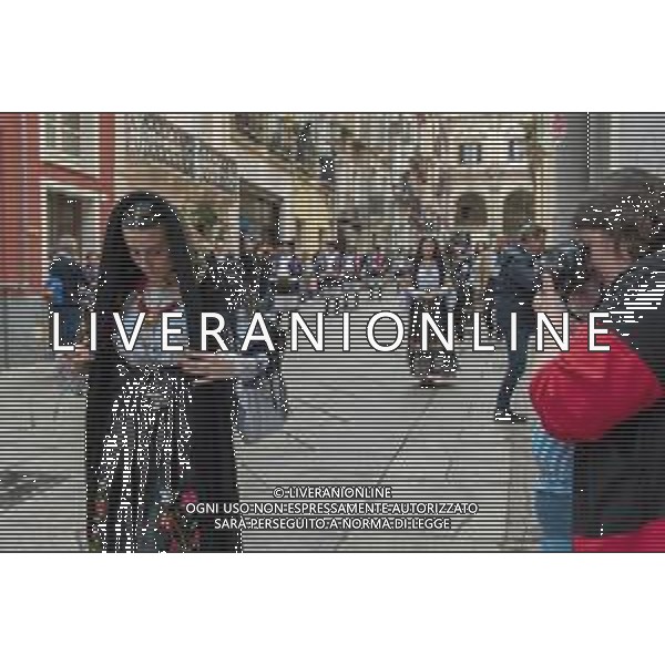 1-5-2024. 368° festa Sant\'Efisio Martire, Cagliari. Efisio viene venerato a Cagliari, nella chiesa stampacina a lui intitolata, e in particolare a Pula, nella chiesetta romanica costruita sulla spiaggia di Nora dove, secondo la tradizione, il santo subì il martirio per decapitazione. Festeggiamenti in onore di sant\'Efisio si tengono principalmente due volte all\'anno: il 15 gennaio, giorno in cui la Chiesa cattolica ne ha fissato sul calendario la Memoria Liturgica, ed il 1º maggio, la festa grande, quando la statua del santo viene portata in processione fino a Nora per sciogliere un voto fattogli dalla municipalità nel 1656 affinché liberasse Cagliari dalla peste. Foto Salvatore Moi/Agenzia Aldo Liverani s.as. ©MOI SALVATORE / AGENZIA ALDO LIVERANI SAS