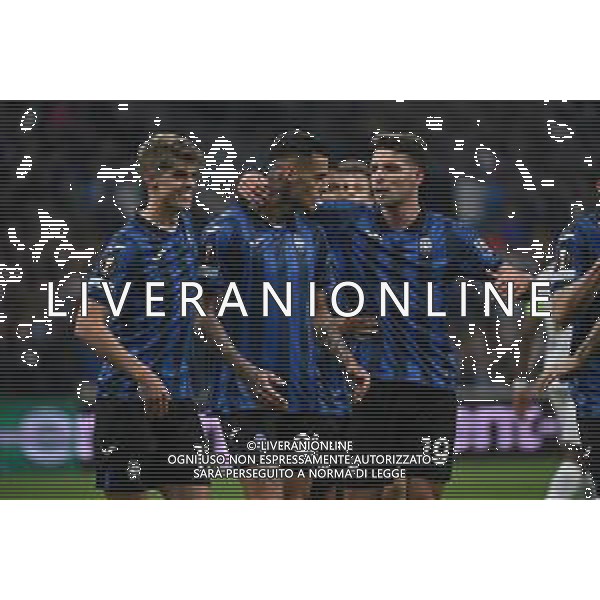 TVRG Olympique Marsiglia vs Atalanta nella foto esultanza Atalanta dopo il gol dell\'1 a 0 Marsiglia (FRA) 02-05-2024 Stadio Velodrome UEFA Europa League - semifinale gara di andata foto Roberto Garavaglia/Agenzia Aldo Liverani sas/ AGENZIA ALDO LIVERANI SAS
