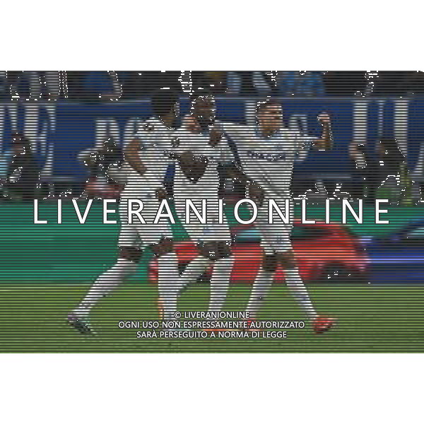 TVRG Olympique Marsiglia vs Atalanta nella foto esultanza Olympique Marsiglia dopo il gol dell\'1 a 1 Marsiglia (FRA) 02-05-2024 Stadio Velodrome UEFA Europa League - semifinale gara di andata foto Roberto Garavaglia/Agenzia Aldo Liverani sas/ AGENZIA ALDO LIVERANI SAS