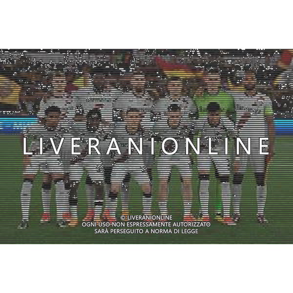 Roma vs Bayer Leverkusen - Europa League Semifinale - Gara di andata - Stadio Olimpico - Roma 02-05-2024 nella foto Formazione Bayer Leverkusen ©Federico Gaetano / AGENZIA ALDO LIVERANI SAS