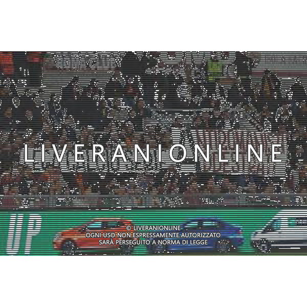Roma vs Bayer Leverkusen - Europa League Semifinale - Gara di andata - Stadio Olimpico - Roma 02-05-2024 nella foto Striscione Tifosi Roma contro la lega ©Federico Gaetano / AGENZIA ALDO LIVERANI SAS