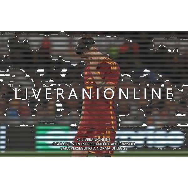 Roma vs Bayer Leverkusen - Europa League Semifinale - Gara di andata - Stadio Olimpico - Roma 02-05-2024 nella foto Delusione Dybala ©Federico Gaetano / AGENZIA ALDO LIVERANI SAS