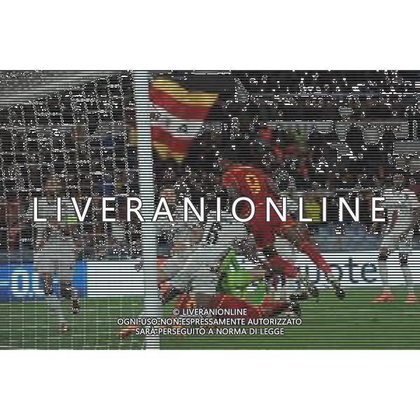 Roma vs Bayer Leverkusen - Europa League Semifinale - Gara di andata - Stadio Olimpico - Roma 02-05-2024 nella foto Gol fallito Abraham ©Federico Gaetano / AGENZIA ALDO LIVERANI SAS