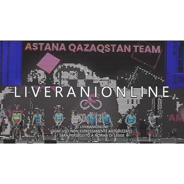 02-05-2024 Presentazione Squadre Giro D\'italia 2024; 2024, Astana Qazaqstan; Velasco, Simone; Lutsenko, Alexey; Torino - Castello Del Valentino; ©SIROTTI / AGENZIA ALDO LIVERANI SAS