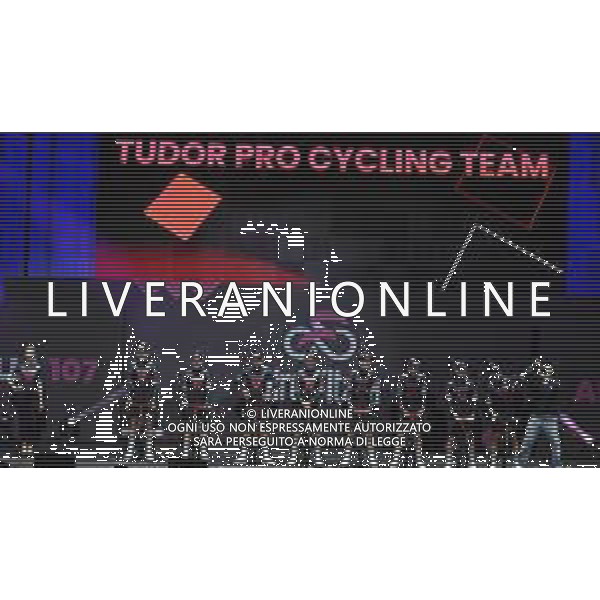 02-05-2024 Presentazione Squadre Giro D\'italia 2024; 2024, Tudor; Torino - Castello Del Valentino; ©SIROTTI / AGENZIA ALDO LIVERANI SAS