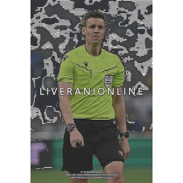 TVRG Olympique Marsiglia vs Atalanta nella foto l\'arbitro Daniel Siebert (GER) Marsiglia (FRA) 02-05-2024 Stadio Velodrome UEFA Europa League - semifinale gara di andata foto Roberto Garavaglia/Agenzia Aldo Liverani sas/ AGENZIA ALDO LIVERANI SAS