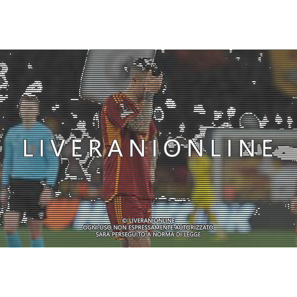 Roma vs Bayer Leverkusen - Europa League Semifinale - Gara di andata - Stadio Olimpico - Roma 02-05-2024 nella foto Gianluca Mancini ©Federico Gaetano / AGENZIA ALDO LIVERANI SAS