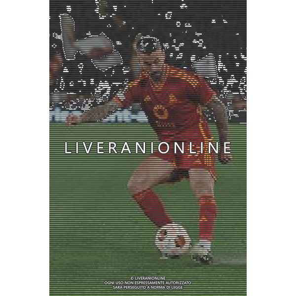 Roma vs Bayer Leverkusen - Europa League Semifinale - Gara di andata - Stadio Olimpico - Roma 02-05-2024 nella foto Leonardo Spinazzola ©Federico Gaetano / AGENZIA ALDO LIVERANI SAS