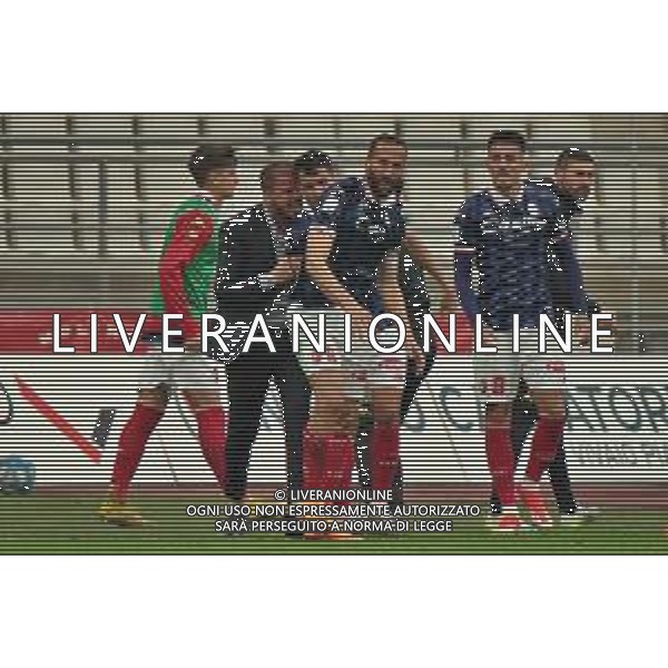 TVEM Valerio Di Cesare of SSC Bari emotional after scoring a goal during the Italian Serie B match SSC Bari vs Parma on May 01, 2024 at the San Nicola stadium in Bari, Italy. Photo by Emmanuele Mastrodonato/agenzia Aldo Liverani sas / AGENZIA ALDO LIVERANI SAS