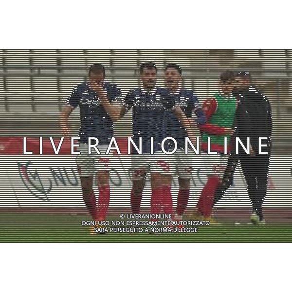TVEM Valerio Di Cesare of SSC Bari emotional after scoring a goal during the Italian Serie B match SSC Bari vs Parma on May 01, 2024 at the San Nicola stadium in Bari, Italy. Photo by Emmanuele Mastrodonato/agenzia Aldo Liverani sas / AGENZIA ALDO LIVERANI SAS
