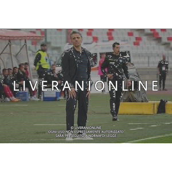 TVEM coach Fabio Pecchia of Parma Calcio during the Italian Serie B match SSC Bari vs Parma on May 01, 2024 at the San Nicola stadium in Bari, Italy. Photo by Emmanuele Mastrodonato/agenzia Aldo Liverani sas / AGENZIA ALDO LIVERANI SAS