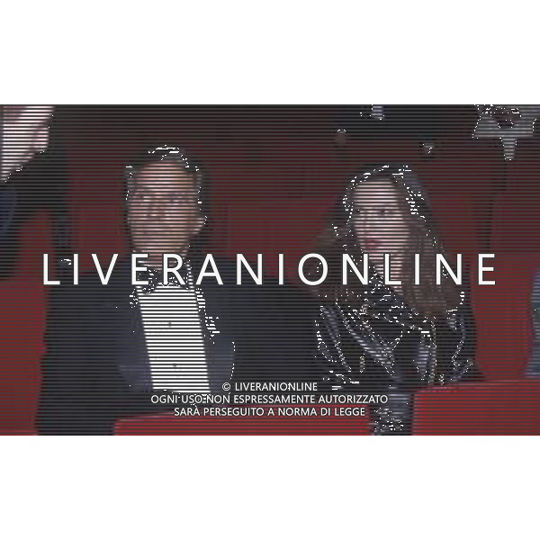 DIAP-RETROSPETTIVA GIULIANO GEMMA ATTORE NELLA FOTO GIULIANO GEMMA NELL\'ANNO 1992 CON LA FIGLIA AG ALDO LIVERANI SAS  