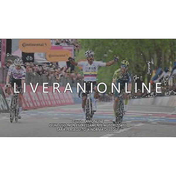 04-05-2024 Giro D\'italia; Tappa 01 Venaria Reale - Torino; 2024, Ineos Grenadiers; 2024, Uae Team Emirates; 2024, Bora - Hansgrohe; Narvaez, Jhonnatan; Pogacar, Tadej; Schachmann, Maximilian; Torino; ©SIROTTI /AGENZIA ALDO LIVERANI SAS