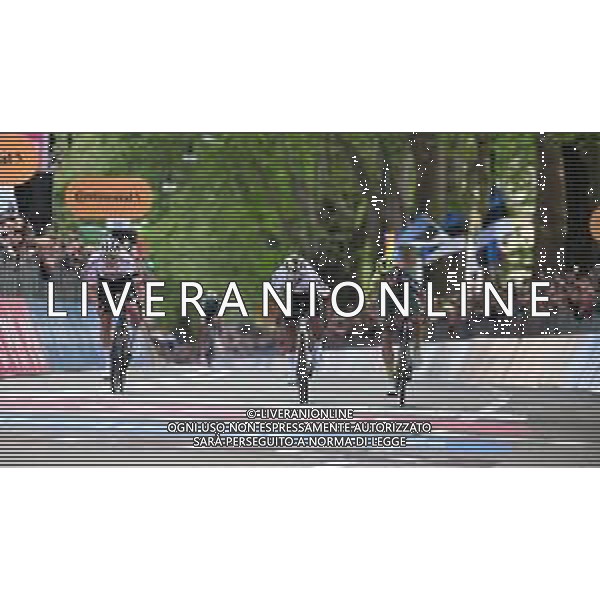 04-05-2024 Giro D\'italia; Tappa 01 Venaria Reale - Torino; 2024, Ineos Grenadiers; 2024, Uae Team Emirates; 2024, Bora - Hansgrohe; Narvaez, Jhonnatan; Pogacar, Tadej; Schachmann, Maximilian; Torino; ©SIROTTI /AGENZIA ALDO LIVERANI SAS
