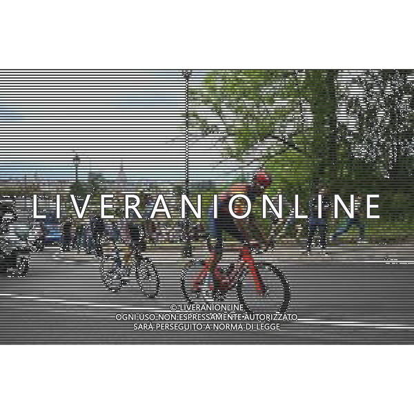04-05-2024 Giro D\'italia; Tappa 01 Venaria Reale - Torino; 2024, Lidl - Trek; 2024, Intermarche - Wanty; Ghebreigzabhier, Amanuel; Calmejane, Lilian; Torino; ©SIROTTI /AGENZIA ALDO LIVERANI SAS
