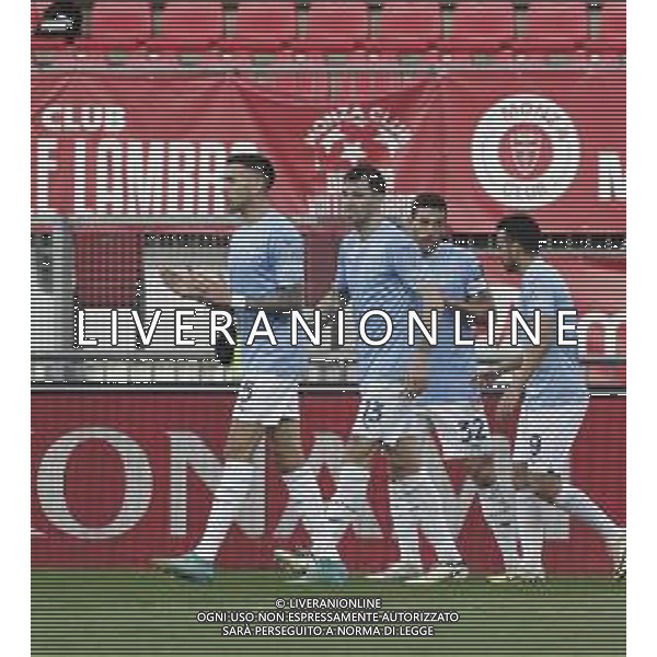 Esultanza matias vecino dopogol - MONZA - LAZIO CAMPIONATO DI CALCIO SERIE A TIM 04-05-2024 ©PAOLO GIAMPIETRI / AGENZIA ALDO LIVERANI SAS