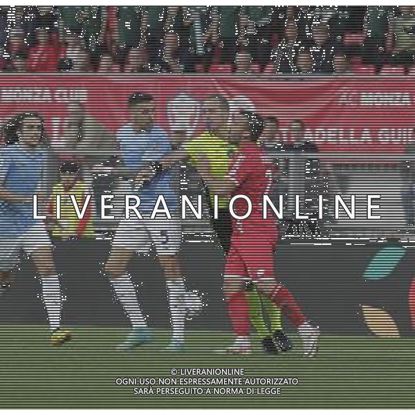 arbitro luca pairetto divide matias vecino e giulio donati - MONZA - LAZIO CAMPIONATO DI CALCIO SERIE A TIM 04-05-2024 ©PAOLO GIAMPIETRI / AGENZIA ALDO LIVERANI SAS