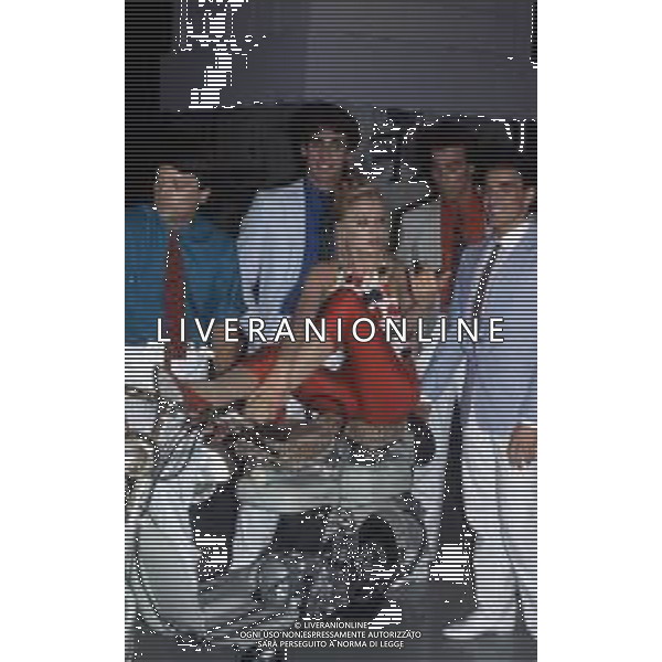 DIAP-RETROSPETTIVA ELEONORA GIORGI ATTRICE NELLA FOTO ELEONORA GIORGI NELLA TRASMISSIONE TELEVISIVA “ SOTTO LE STELLE“ ANNO 1983 AG ALDO LIVERANI SAS 