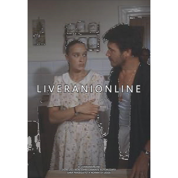 DIAP-RETROSPETTIVA ELEONORA GIORGI ATTRICE NELLA FOTO ELEONORA GIORGI CON BRUNO ZANIN A ROMA NELL\'ANNO 1986 SUL SET DEL FILM“ATTO D\'AMORE“ FOTO EDGARDO DELLA SCORCIOSA-AG ALDO LIVERANI SAS  