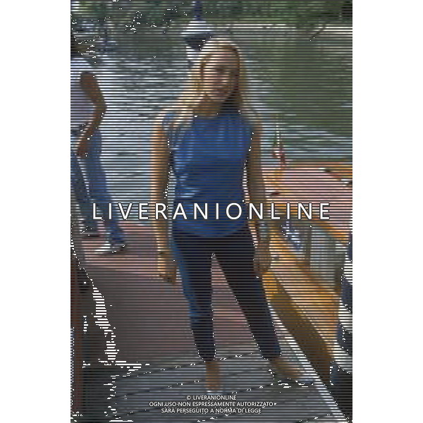 DIAP-RETROSPETTIVA ELEONORA GIORGI ATTRICE NELLA FOTO ELEONORA GIORGI A VENEZIA NELL\'ANNO 1982 AG ALDO LIVERANI SAS  