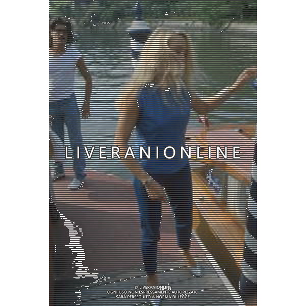 DIAP-RETROSPETTIVA ELEONORA GIORGI ATTRICE NELLA FOTO ELEONORA GIORGI A VENEZIA NELL\'ANNO 1982 AG ALDO LIVERANI SAS  