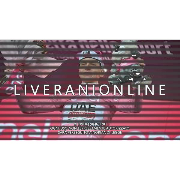 05-05-2024 Giro D\'italia; Tappa 02 San Francesco Al Campo - Oropa; 2024, Uae Team Emirates; Pogacar, Tadej; Oropa; ©SIROTTI / AGENZIA ALDO LIVERANI SAS