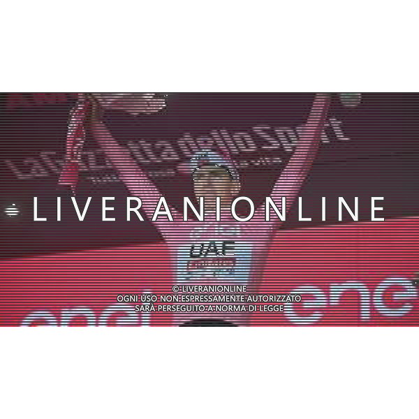 05-05-2024 Giro D\'italia; Tappa 02 San Francesco Al Campo - Oropa; 2024, Uae Team Emirates; Pogacar, Tadej; Oropa; ©SIROTTI / AGENZIA ALDO LIVERANI SAS