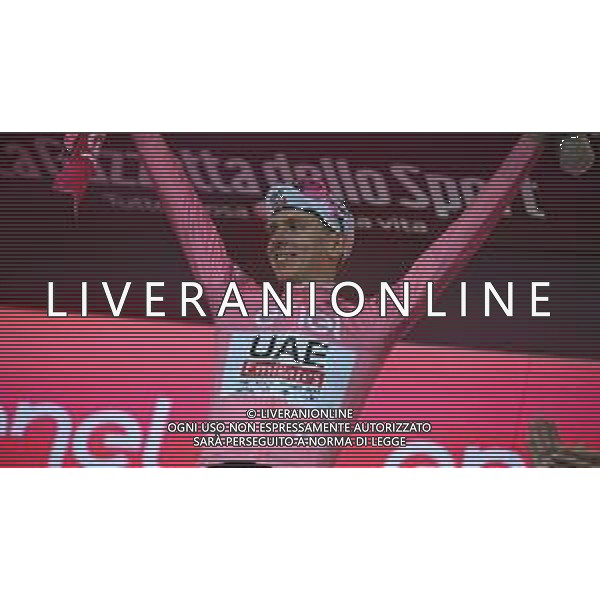 05-05-2024 Giro D\'italia; Tappa 02 San Francesco Al Campo - Oropa; 2024, Uae Team Emirates; Pogacar, Tadej; Oropa; ©SIROTTI / AGENZIA ALDO LIVERANI SAS