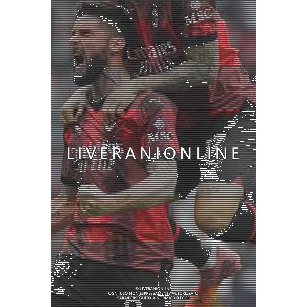 Esultanza dopogol olivier giroud - MILAN - GENOA CAMPIONATO CALCIO SERIE A TIM 05.05.2024 ©PAOLO GIAMPIETRI / AGENZIA ALDO LIVERANI SAS