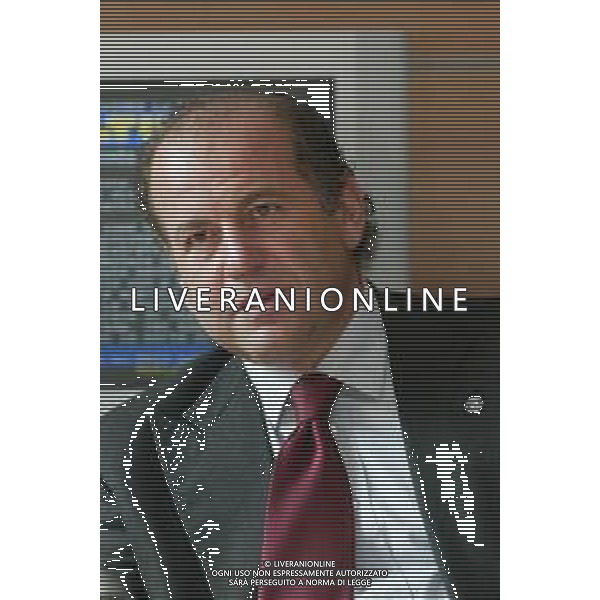 02-05-2005 MILANO INCONTRO CON LUCIANO ROSSI PRESIDENTE FEDERAZIONE TIRO A VOLO ALLA SEDE DELLA GAZZETTA DELLO SPORT NELLA FOTO LUCIANO ROSSI PRESIDENTE FEDERAZIONE TIRO A VOLO AG ALDO LIVERANI SAS