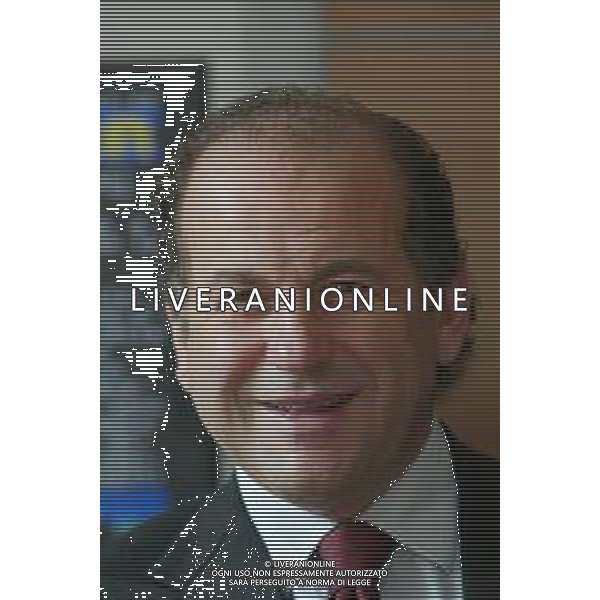 02-05-2005 MILANO INCONTRO CON LUCIANO ROSSI PRESIDENTE FEDERAZIONE TIRO A VOLO ALLA SEDE DELLA GAZZETTA DELLO SPORT NELLA FOTO LUCIANO ROSSI PRESIDENTE FEDERAZIONE TIRO A VOLO AG ALDO LIVERANI SAS