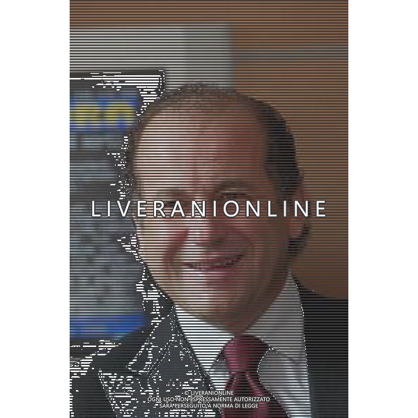 02-05-2005 MILANO INCONTRO CON LUCIANO ROSSI PRESIDENTE FEDERAZIONE TIRO A VOLO ALLA SEDE DELLA GAZZETTA DELLO SPORT NELLA FOTO LUCIANO ROSSI PRESIDENTE FEDERAZIONE TIRO A VOLO AG ALDO LIVERANI SAS