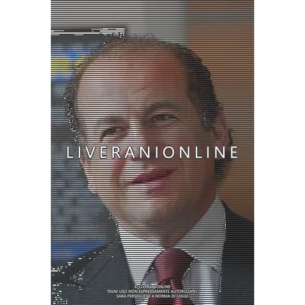 02-05-2005 MILANO INCONTRO CON LUCIANO ROSSI PRESIDENTE FEDERAZIONE TIRO A VOLO ALLA SEDE DELLA GAZZETTA DELLO SPORT NELLA FOTO LUCIANO ROSSI PRESIDENTE FEDERAZIONE TIRO A VOLO AG ALDO LIVERANI SAS