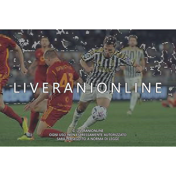 Roma vs Juventus - Campionato Serie A TIM - 35 giornata - Stadio Olimpico - Roma 05-05-2024 nella foto federico Chiesa e Kristensen ©Federico Gaetano / AGENZIA ALDO LIVERANI SAS