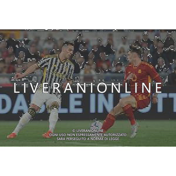 Roma vs Juventus - Campionato Serie A TIM - 35 giornata - Stadio Olimpico - Roma 05-05-2024 nella foto Milik e Zalewski ©Federico Gaetano / AGENZIA ALDO LIVERANI SAS