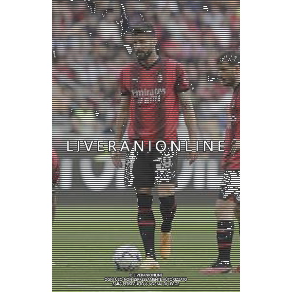 Olivier Giroud e Alessandro Florenzi -MILAN - GENOA CAMPIONATO CALCIO SERIE A TIM 05.05.2024 ©PAOLO GIAMPIETRI / AGENZIA ALDO LIVERANI SAS